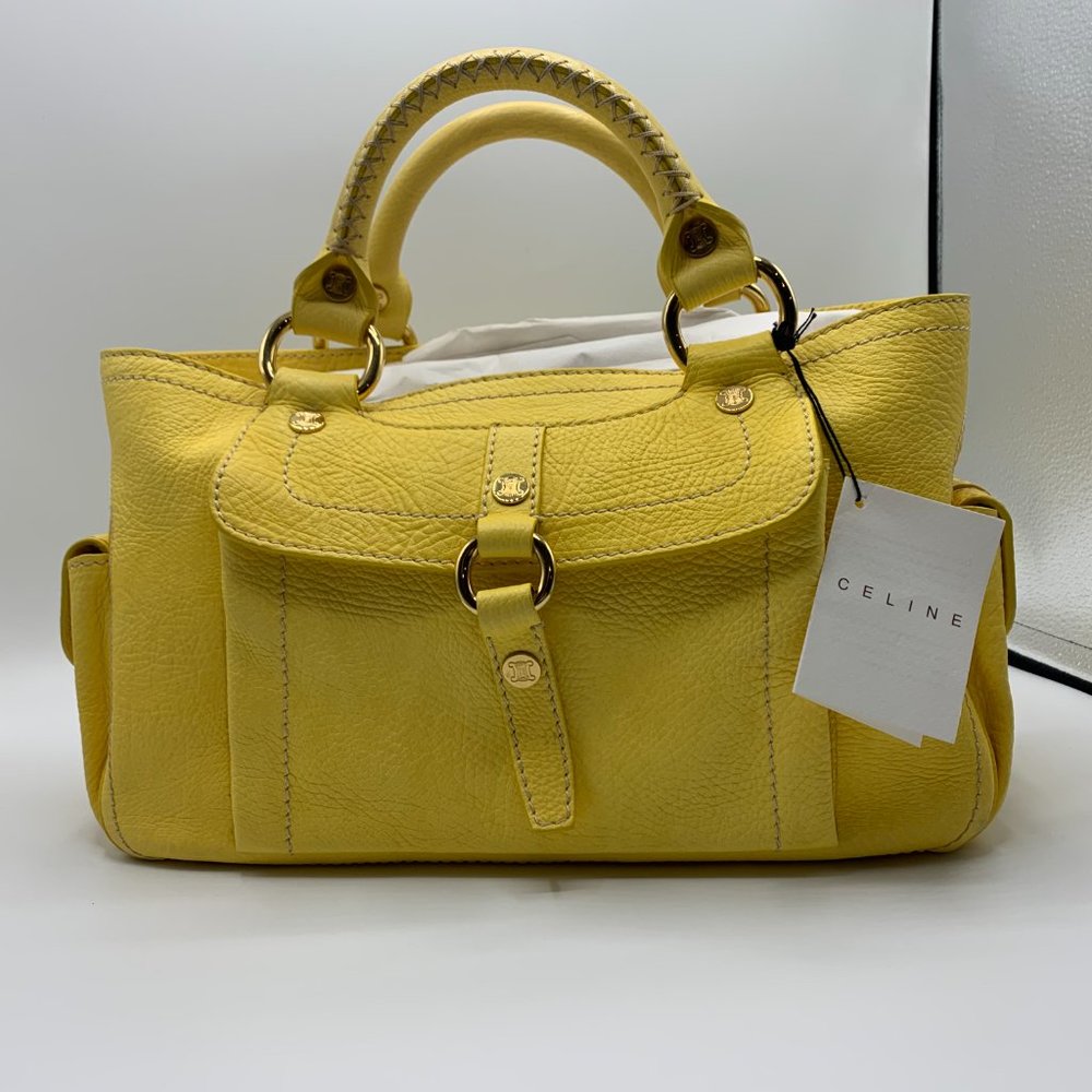 Celine Boogie Sunflower Handbag